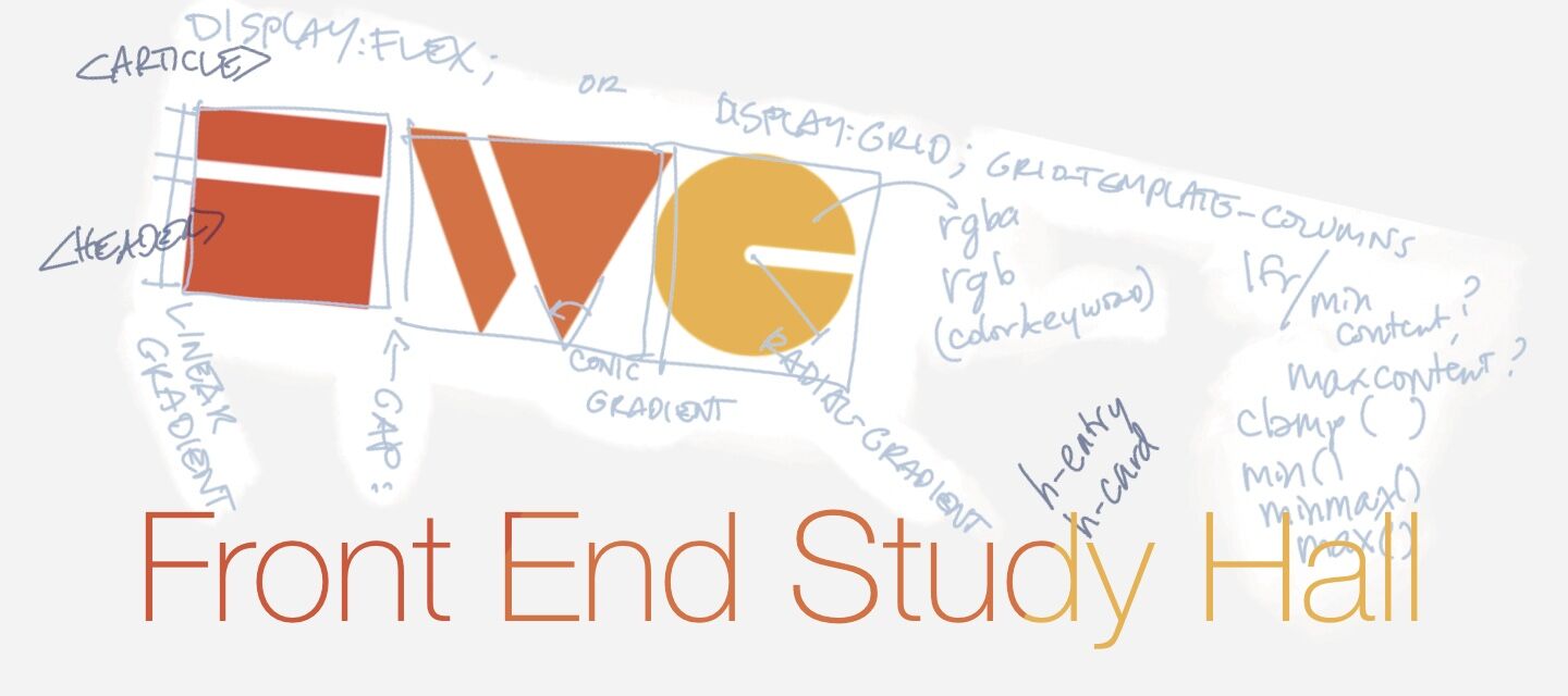 Front Ed Study Hall Banner