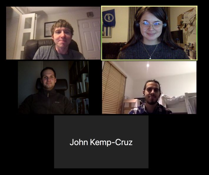 Group screenshot of the attendees.