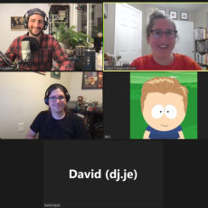 Screenshot of Zoom meeting from November 9 2022 Pacific Homebrew Website Club, with five attendees