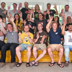 Group photo of participants at IndieWebCamp Nuremburg 2026. Group photo of participants at IndieWebCamp Nuremburg 2026.